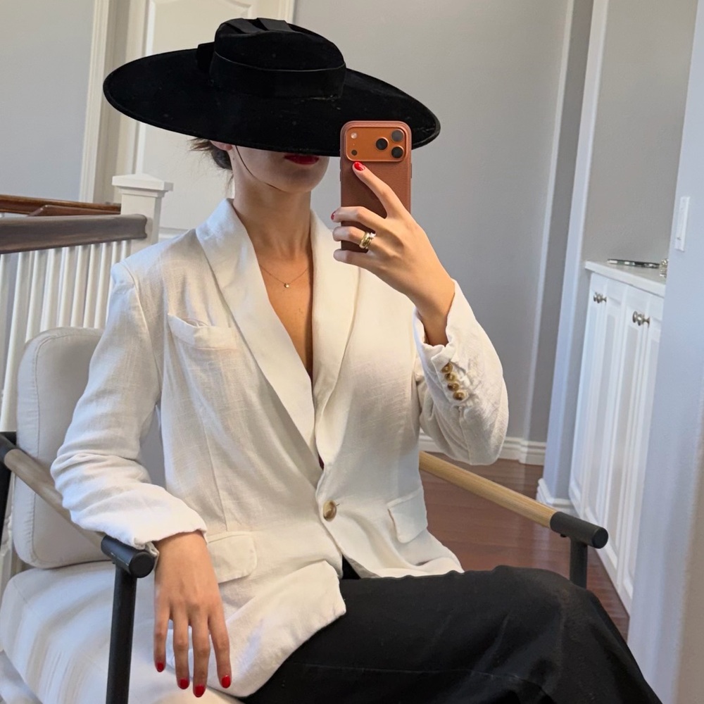 Stylish White Blazer